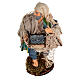 Fisherman with Net 15 cm Terracotta Neapolitan Nativity Scene s2
