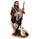 Pecoraio terracotta 15 cm presepe napoletano s2