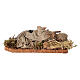 Giovane pastore dormiente terracotta 15 cm presepe napoletano s4