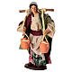 Terracotta water carrier for 15 cm Neapolitan Nativity Scene s1
