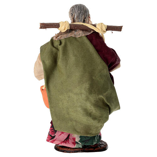 Porteuse d'eau en terre cuite 15 cm crèche napolitaine 4