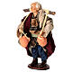 Water carrier with terracotta buckets for 15 cm Neapolitan Nativity Scene s2