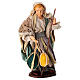 Donna con meloni terracotta 15 cm presepe napoletano s1