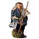 Man with stick, terracotta, 15 cm Neapolitan Nativity Scene s1