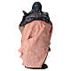 Vecchietta con scopa terracotta 15 cm presepe napoletano s4