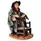 Vecchietto aggiusta sedie 15 cm terracotta presepe napoletano s3
