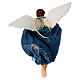 Blue Angel with 'Glory' Banner, Neapolitan Nativity Scene 28 cm terracotta s4