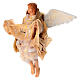 Angelo con drappo ''gloria'' 28 cm presepe napoletano s3
