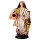 Elderly woman with amphora, terracotta, 18 cm Neapolitan Nativity Scene s1
