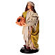 Terracotta Old Woman with Amphora, 18 cm Neapolitan Nativity s2