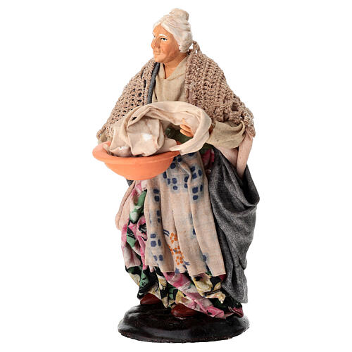 Lavandera terracota 18 cm belén napolitano 2