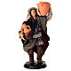 Man with jars, terracotta, for 18 cm Neapolitan Nativity Scene s1
