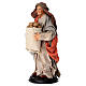 Mulher com saco de batatas terracota 18 cm presépio napolitano s2