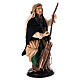 Mężczyzna z miotłą - figurka z terakoty, szopka neapolitańska 18 cm s3