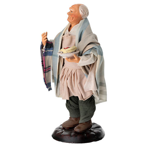 Cook with pasta dish for 18 cm terracotta Neapolitan Nativity Scene 2