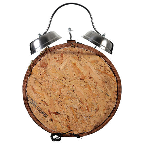 Krippenszene im großen Weckergehäuse – neapolitanische Nativität, 6 cm Figurenserie, 30 × 55 × 85 cm 8