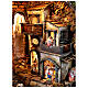 Sveglia maxi presepe napoletano Natività 6 cm 30x55x85 cm s4