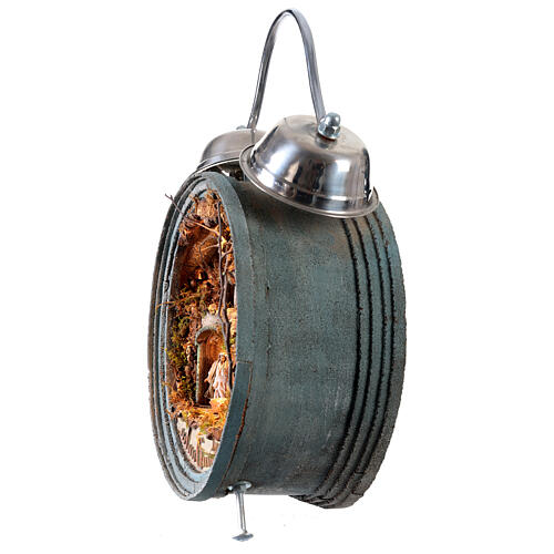 Neapolitan Nativity Alarm Clock with 6 cm Figures, 15x30x50 cm 4