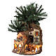 Christmas tree-Neapolitan Nativity Scene with 8 cm characters, 30x45x65 cm s5
