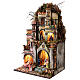 Village en niveaux avec arcades Nativité 8 cm en terre cuite 30x40x70 cm s3
