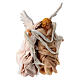 Ange en terre cuite 14 cm crèche napolitaine s3