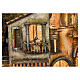 Borgo modulare completo presepe napoletano 12 cm con movimento 125x320x70 cm s5
