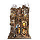 Borgo modulare completo presepe napoletano 12 cm con movimento 125x320x70 cm s13