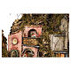 Borgo modulare completo presepe napoletano 12 cm con movimento 125x320x70 cm s16