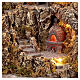 Illuminated village with oven for 8-10 cm Neapolitan Nativity Scene, 50x40x50 cm s3