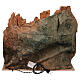 Borgo illuminato con forno 50x40x50 cm presepe 8-10 cm Napoletano s6