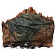 Borgo 60x35x50 cm Illuminato con forno mulino e fontana presepe napoletano 8-10 cm s7