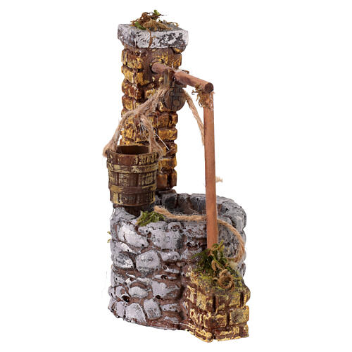 Pozzo 8x5x10 cm per presepe napoletano 6-8 cm 2
