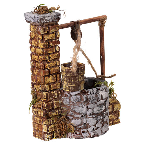 Pozzo 8x5x10 cm per presepe napoletano 6-8 cm 3