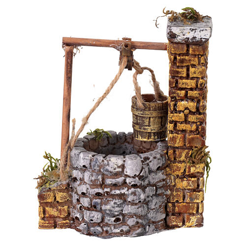 Pozzo 8x5x10 cm per presepe napoletano 6-8 cm 4