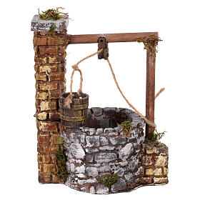 Poço 12x7x15 cm para presépio napolitano 10-12 cm