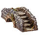 Puente 15x5x5 cm de resina para belén Nápoles 6-8 cm s4
