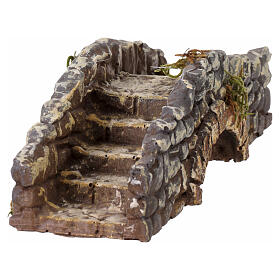 Ponte 15x5x5 cm in resina per presepe Napoli 6-8 cm