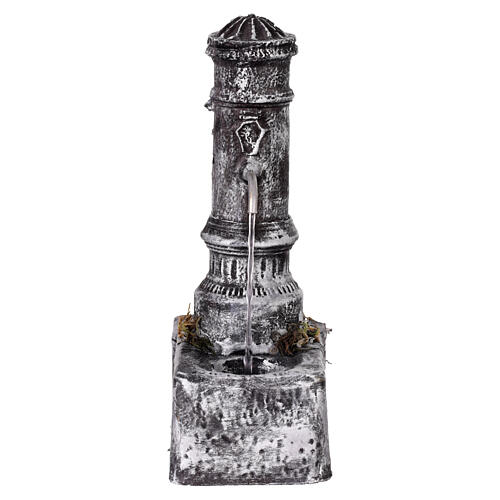 Resin fountain, 10x5x16 cm, for 14-16 cm Neapolitan Nativity Scene 2
