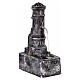 Fontana 10x5x16 cm in resina per presepe Napoli 14-16 cm s3