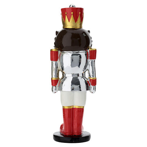Red and White Nutcracker Statue, 25 cm by Bagutta 4