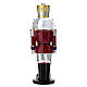 Burgundy and blue 12-inch Bagutta Nutcracker soldier s4