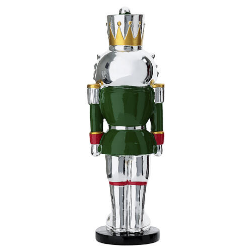 Nutcracker soldier with red and green Christmas colours, 12 in, Bagutta 4