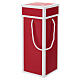 Carillon schiaccianoci con bastone rosso e argento 20cm Bagutta s7