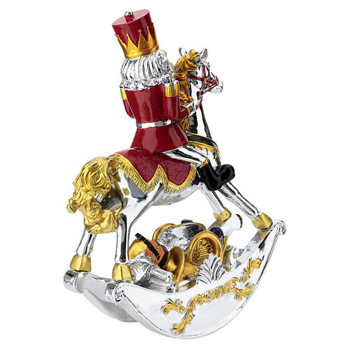 Cascanueces triunfante en caballo 25cm Bagutta 3