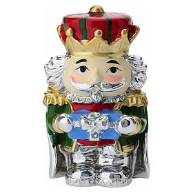 Festive 3-inch Bagutta nutcracker soldier