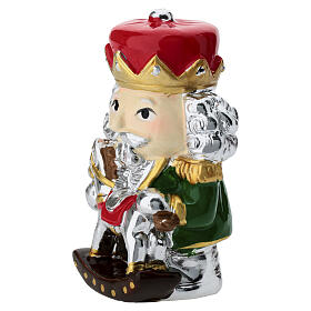 Bagutta nutcracker soldier with rocking horse, 3 in