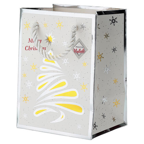 Miniature casse-noisette argenté 7 cm avec sapin Bagutta 4