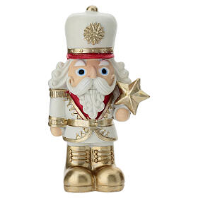 Nussknacker mit goldfarbenem Stern – 15 cm, Bagutta