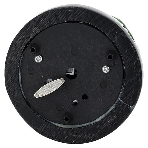 Soldadinho clássico vermelho, prateado e dourado com caixa de música 20 cm Bagutta 5