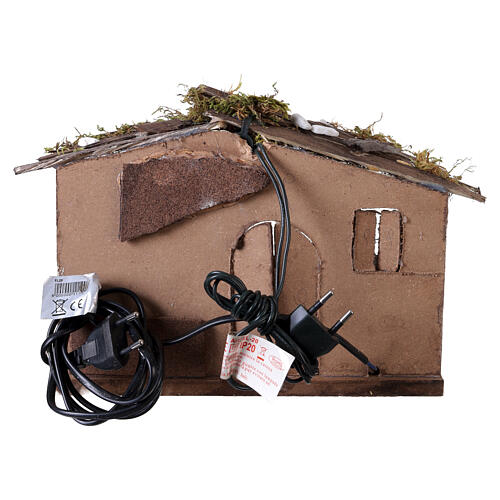 Animated Nativity, 20x25x17 cm, for 10 cm Neapolitan Nativity Scene 5